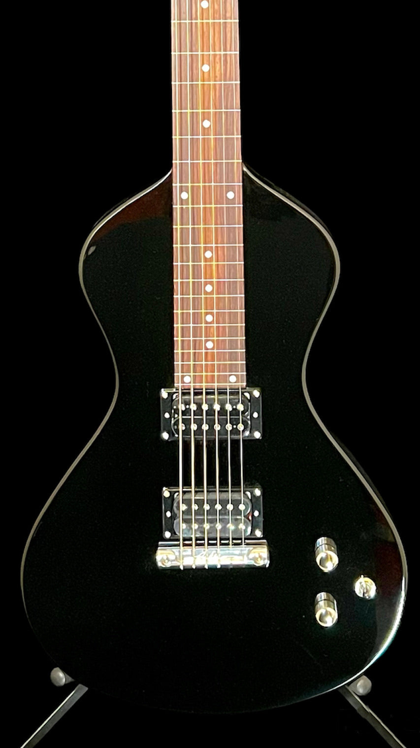 2025 Electro Hawaiian® Junior Lap Steel Black with Gig Bag!