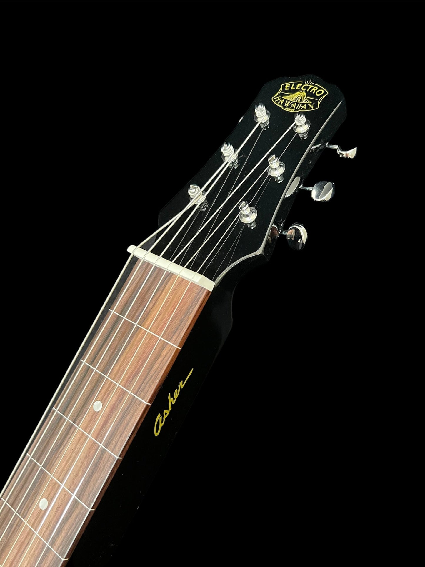 2025 Electro Hawaiian® Junior Lap Steel Black with Gig Bag!