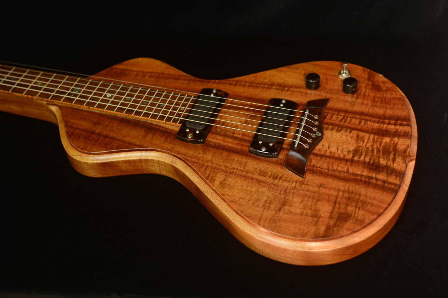 USA Asher #1395 Electro Hawaiian Model 6-String Lap Steel Slide Guitar