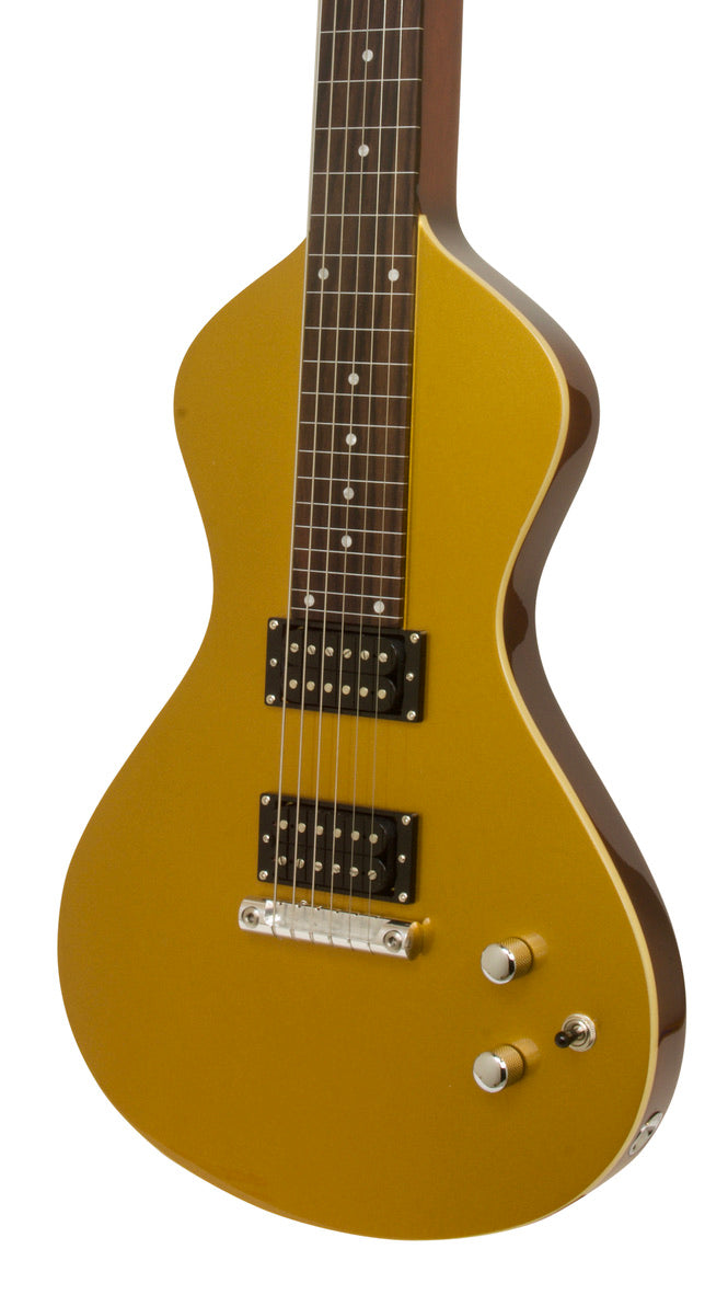 2025 Electro Hawaiian® Junior Lap Steel Gold Top with Gig Bag!
