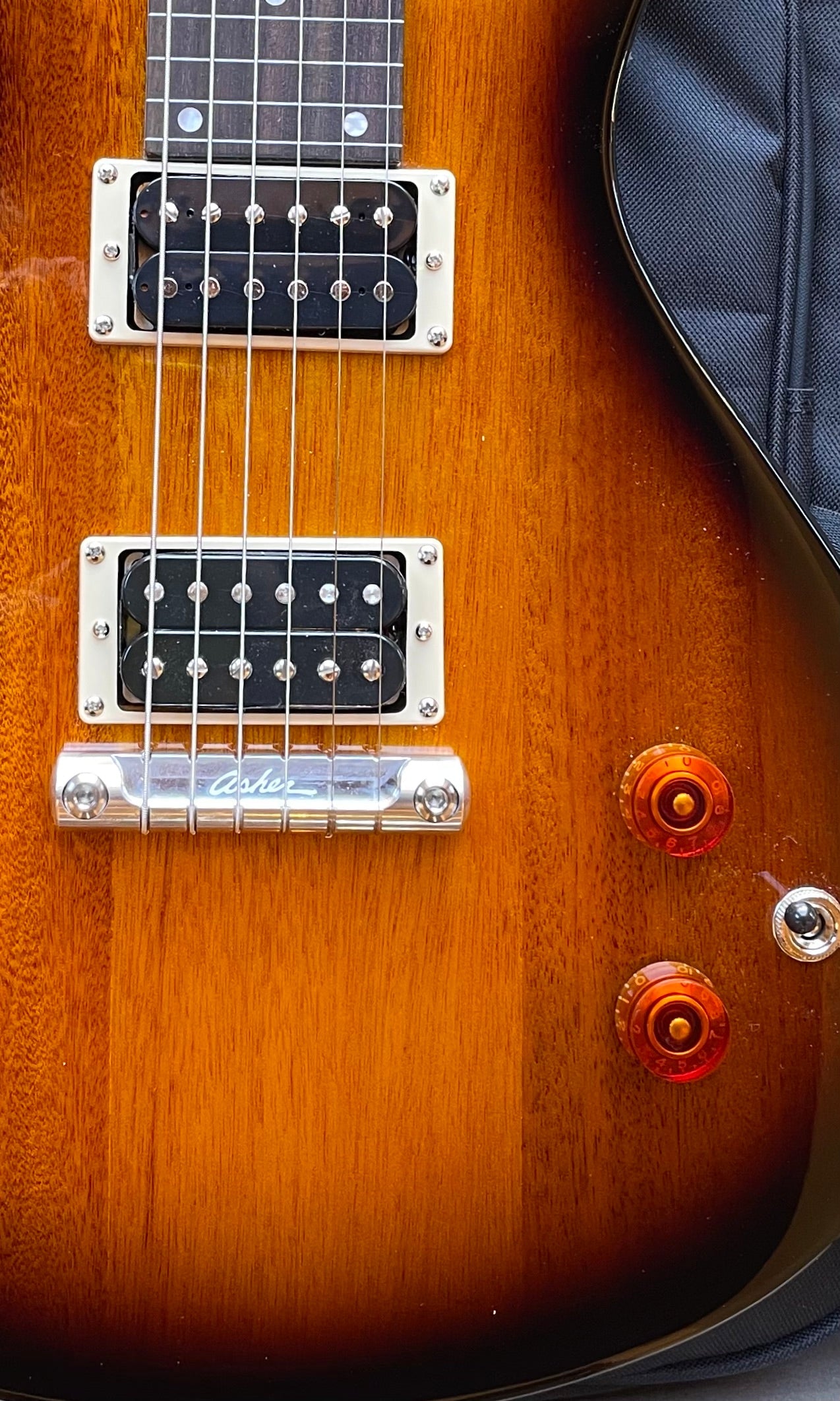 "COLOR X SERIES" Electro Hawaiian® Junior Lap Steel Tobacco Burst with Gig Bag!!