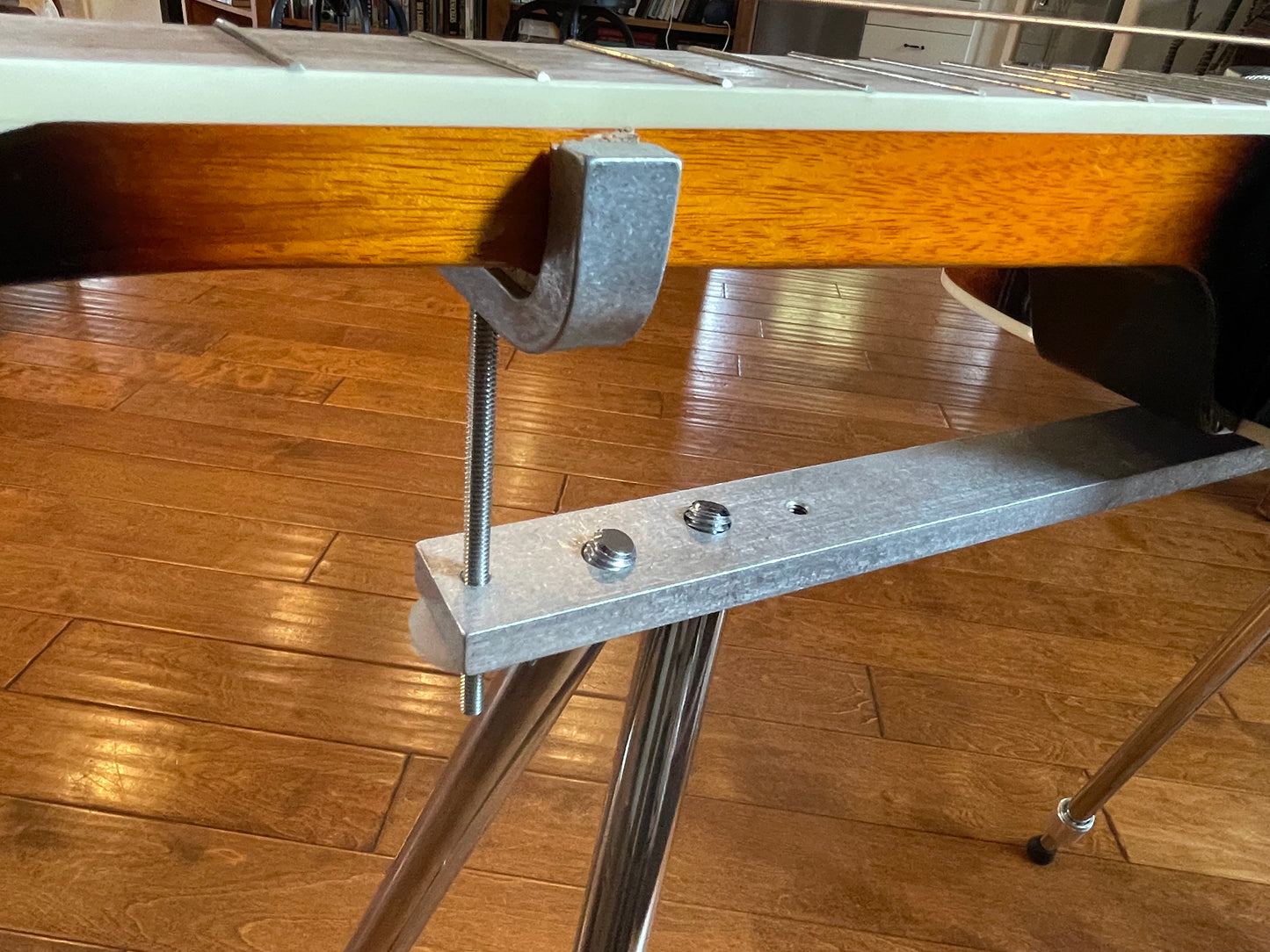 Electro Hawaiian® Universal DOBRO Stand, Adjustable Height, Fits Most Dobros!