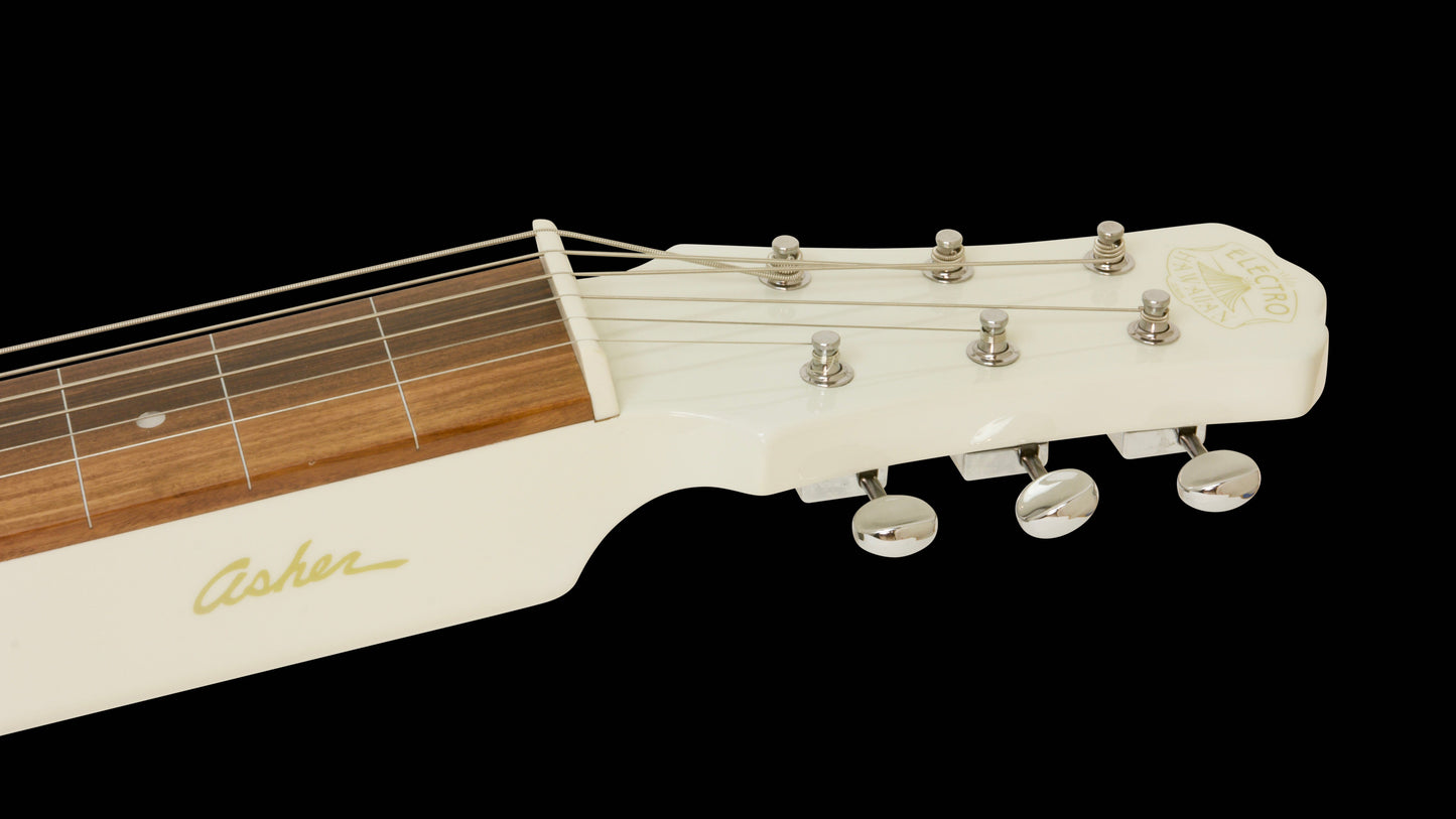 2025 Electro Hawaiian® Junior Lap Steel Antique White with Gig Bag!!
