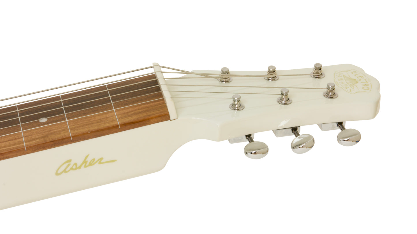 2025 Electro Hawaiian® Junior Lap Steel Antique White with Gig Bag!!