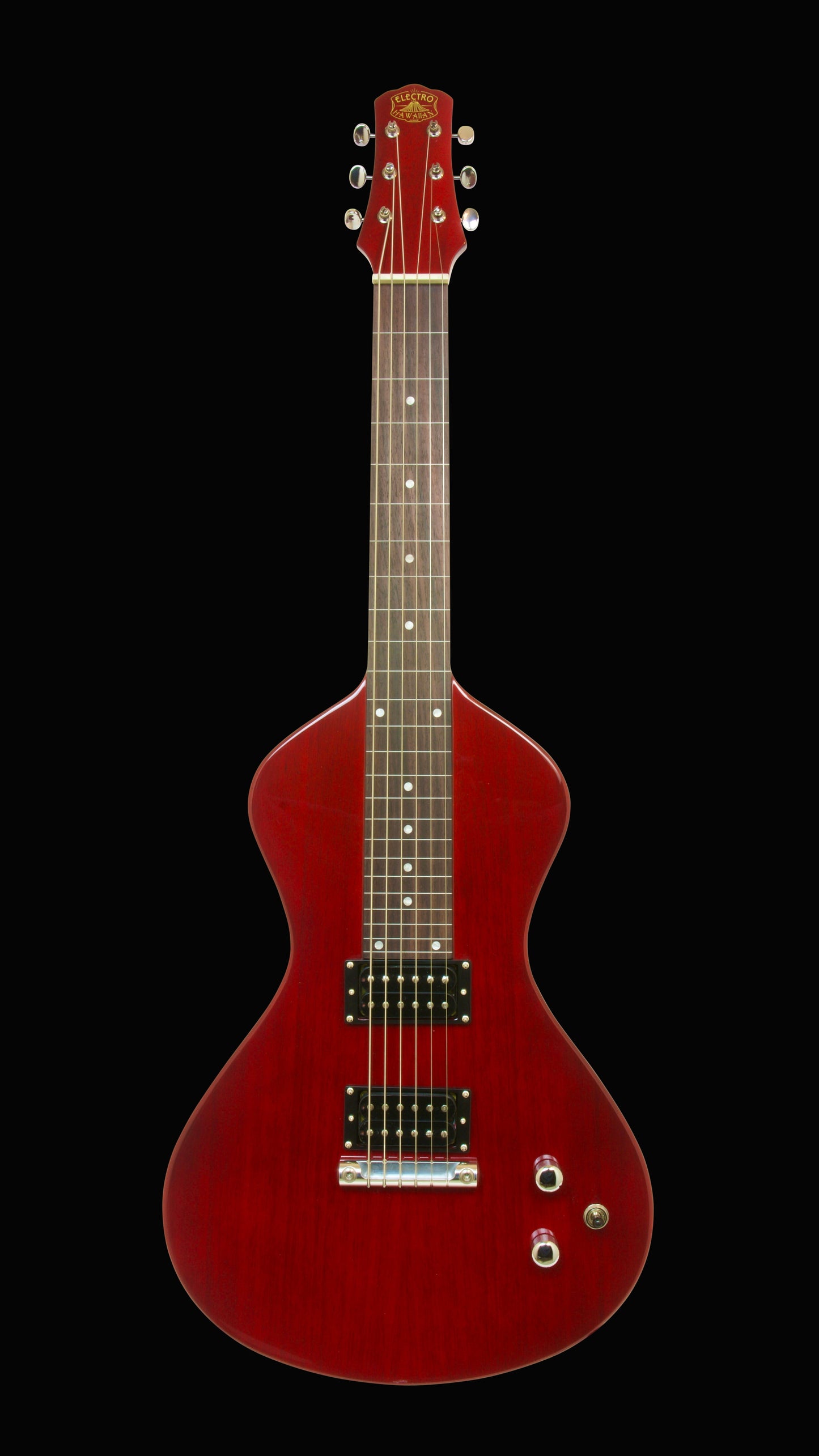 2025 Electro Hawaiian® Junior Lap Steel Trans Cherry with Gig Bag!