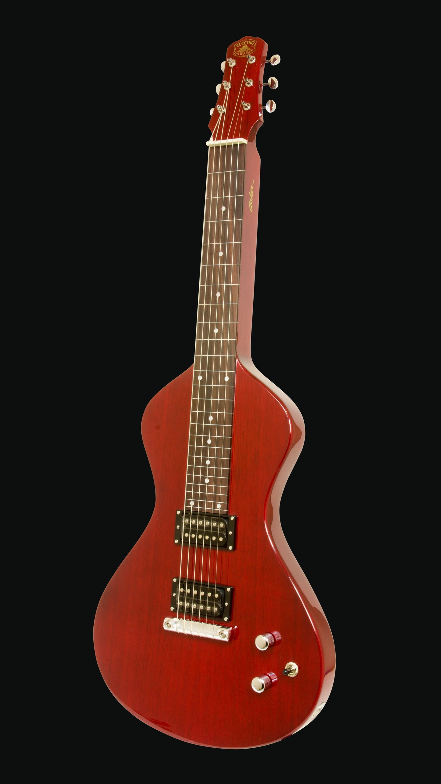 2025 Electro Hawaiian® Junior Lap Steel Trans Cherry with Gig Bag!