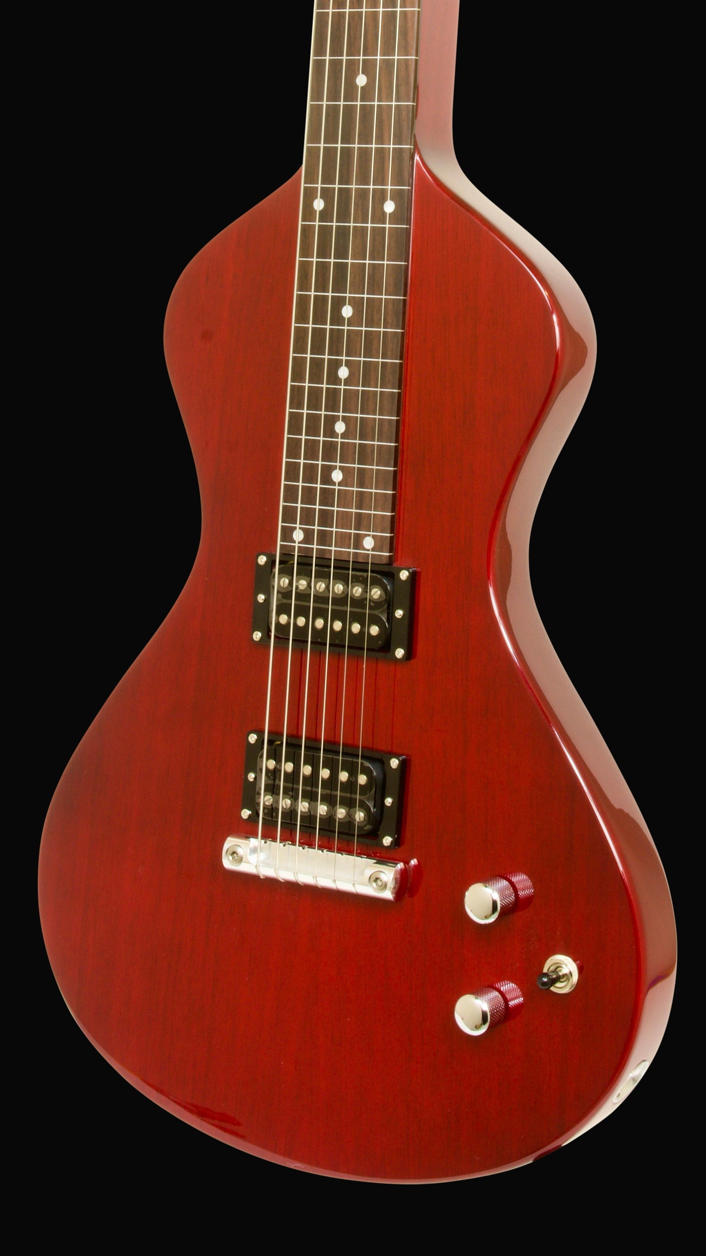 2025 Electro Hawaiian® Junior Lap Steel Trans Cherry with Gig Bag!
