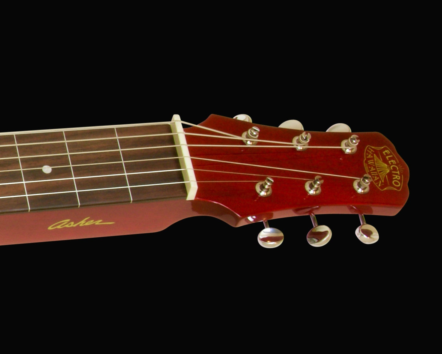 2025 Electro Hawaiian® Junior Lap Steel Trans Cherry with Gig Bag!