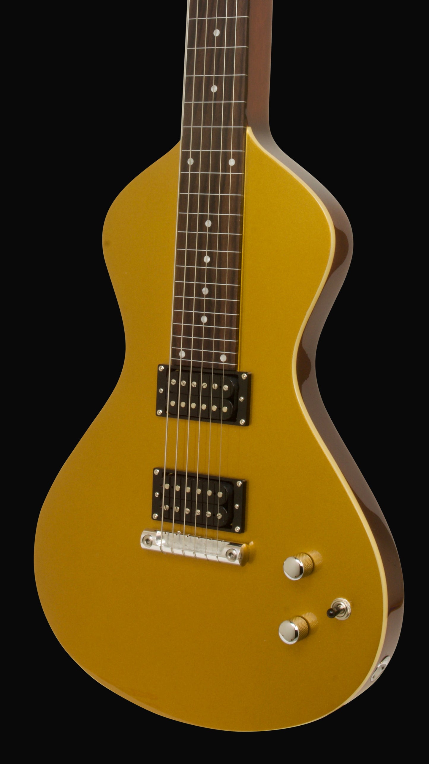 2025 Electro Hawaiian® Junior Lap Steel Gold Top with Gig Bag!
