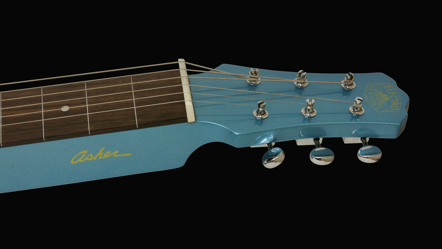 2025 Electro Hawaiian® Junior Lap Steel Lake Placid Blue with Gig Bag!