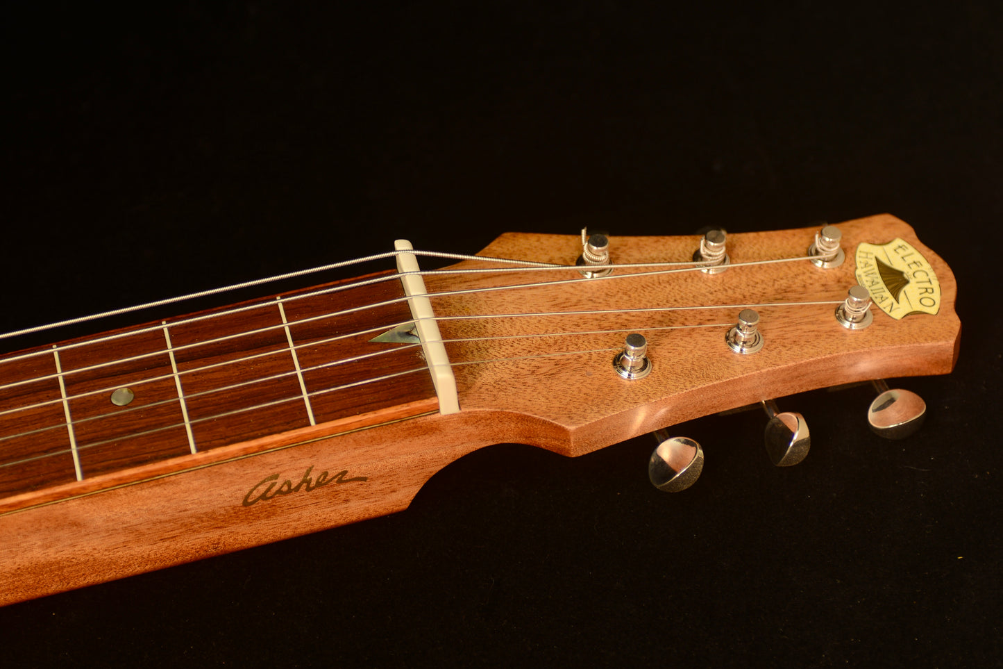 USA Asher #1394 Electro Hawaiian Model 6-String Lap Steel Slide Guitar