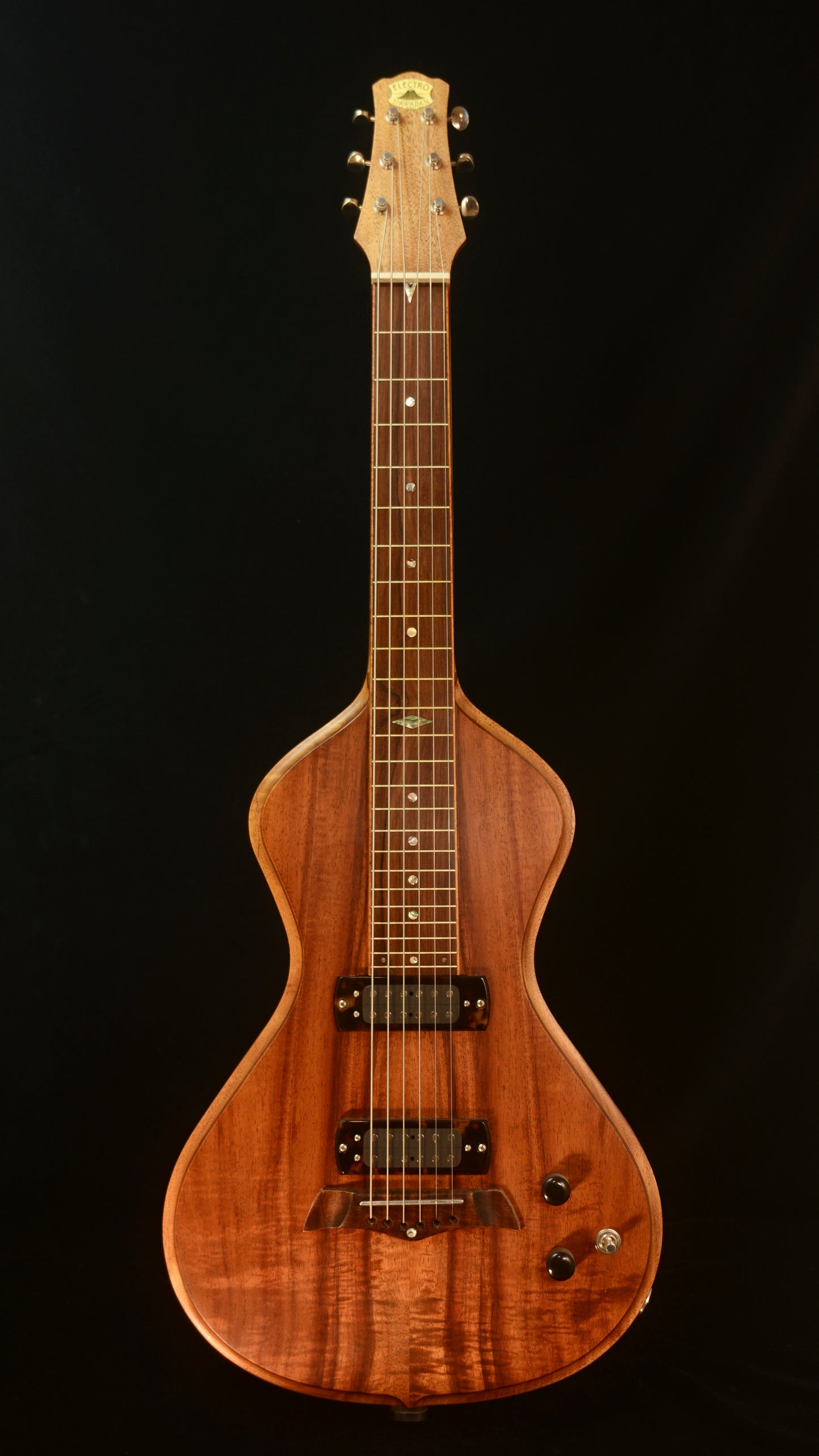 USA Asher #1395 Electro Hawaiian Model 6-String Lap Steel Slide Guitar