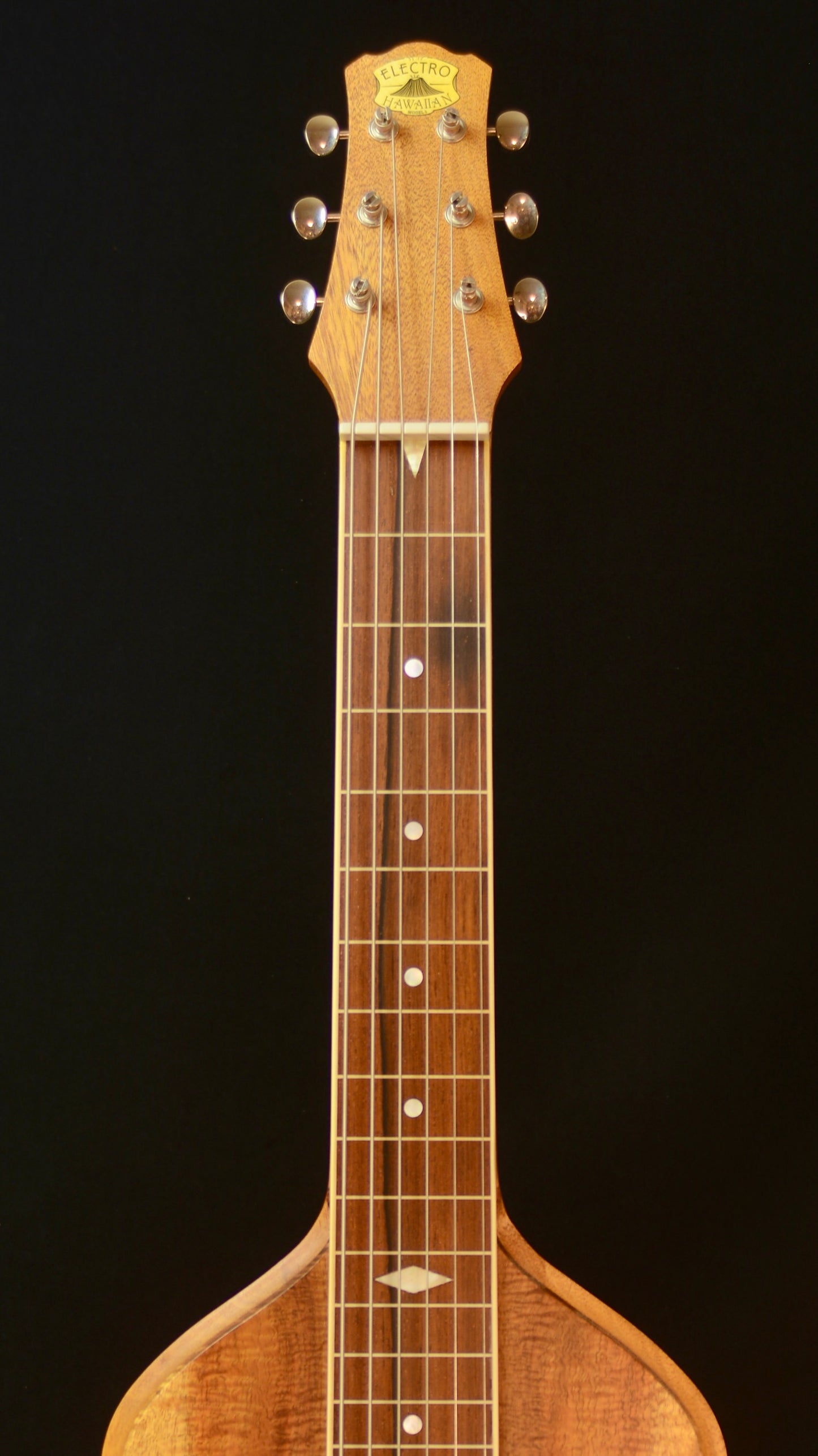 USA Asher #1394 Electro Hawaiian Model 6-String Lap Steel Slide Guitar