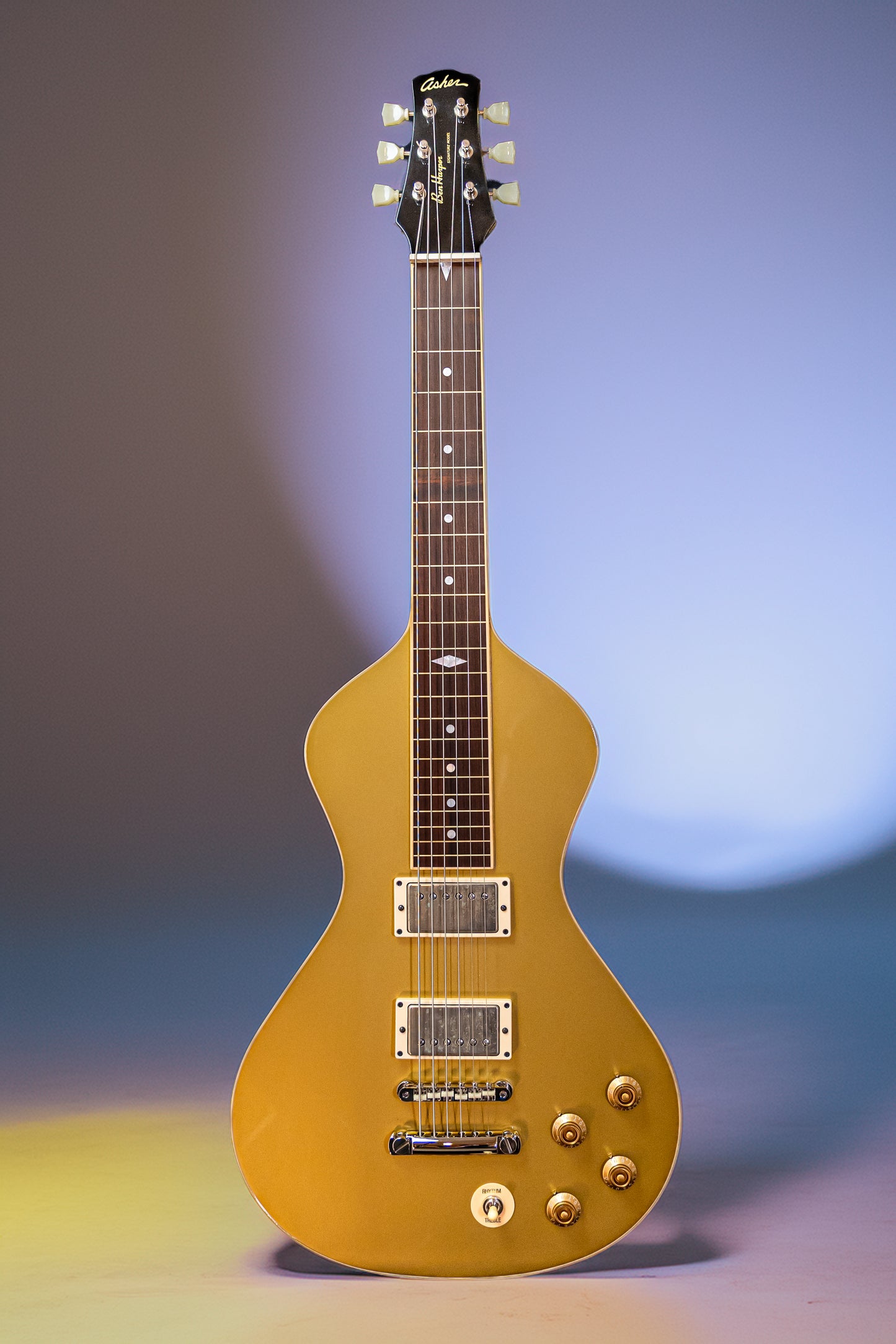 Ready NOW - Limited Edition USA "Goldie" Ben Harper Signature 6-String Lap Steel Guitar
