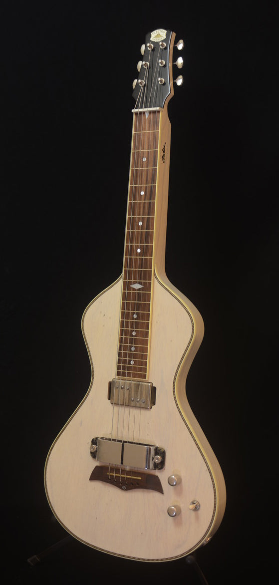 PRE OWNED Asher Electro Hawaiian Model I Lap Steel Guitar #1276 - Swamp Ash with Lollar El Rayo / Lollar Horseshoe Pickups!!!
