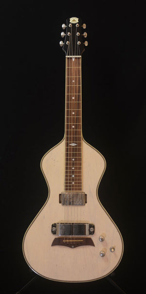 PRE OWNED Asher Electro Hawaiian Model I Lap Steel Guitar #1276 - Swamp Ash with Lollar El Rayo / Lollar Horseshoe Pickups!!!