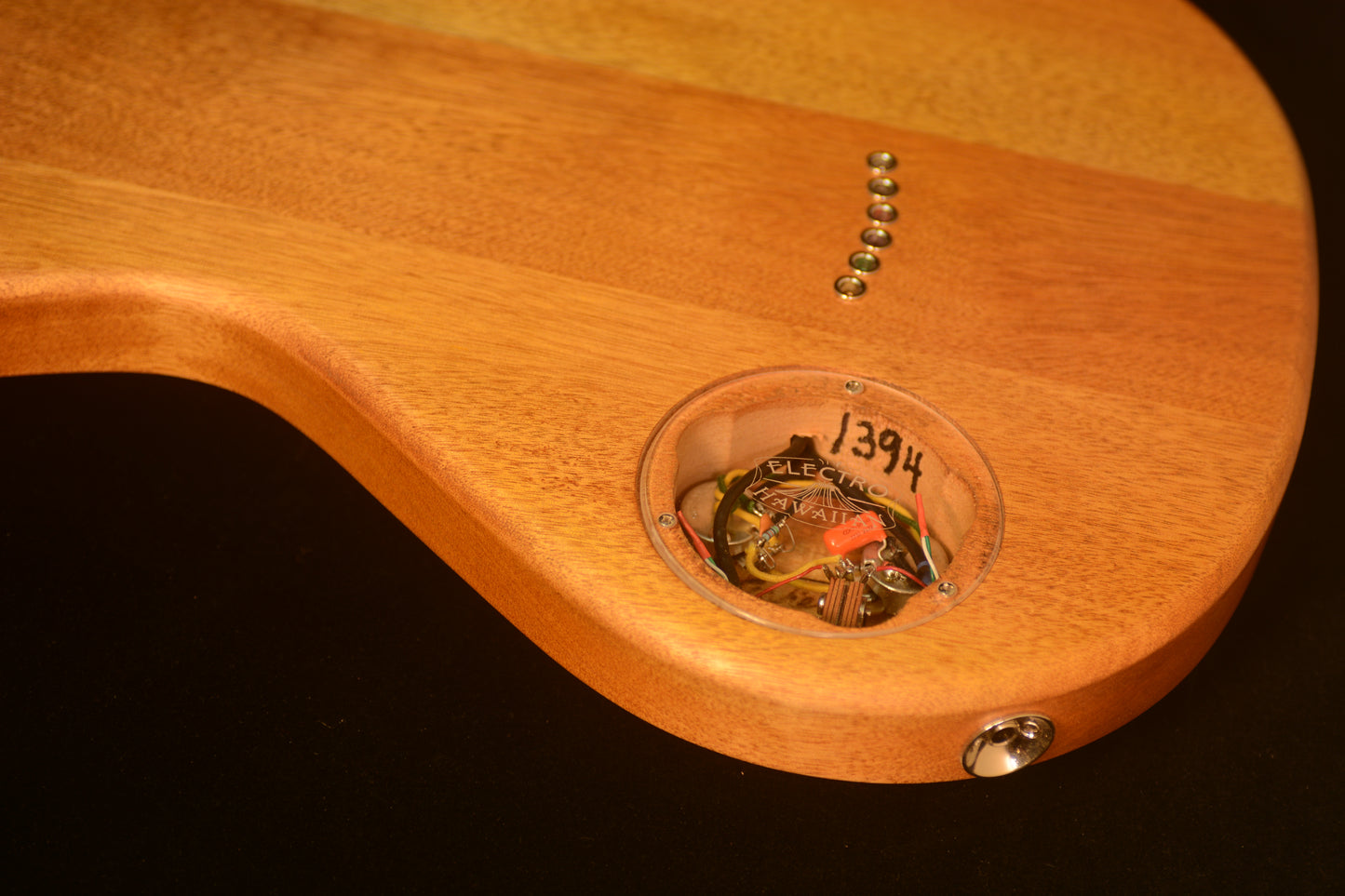 USA Asher #1394 Electro Hawaiian Model 6-String Lap Steel Slide Guitar