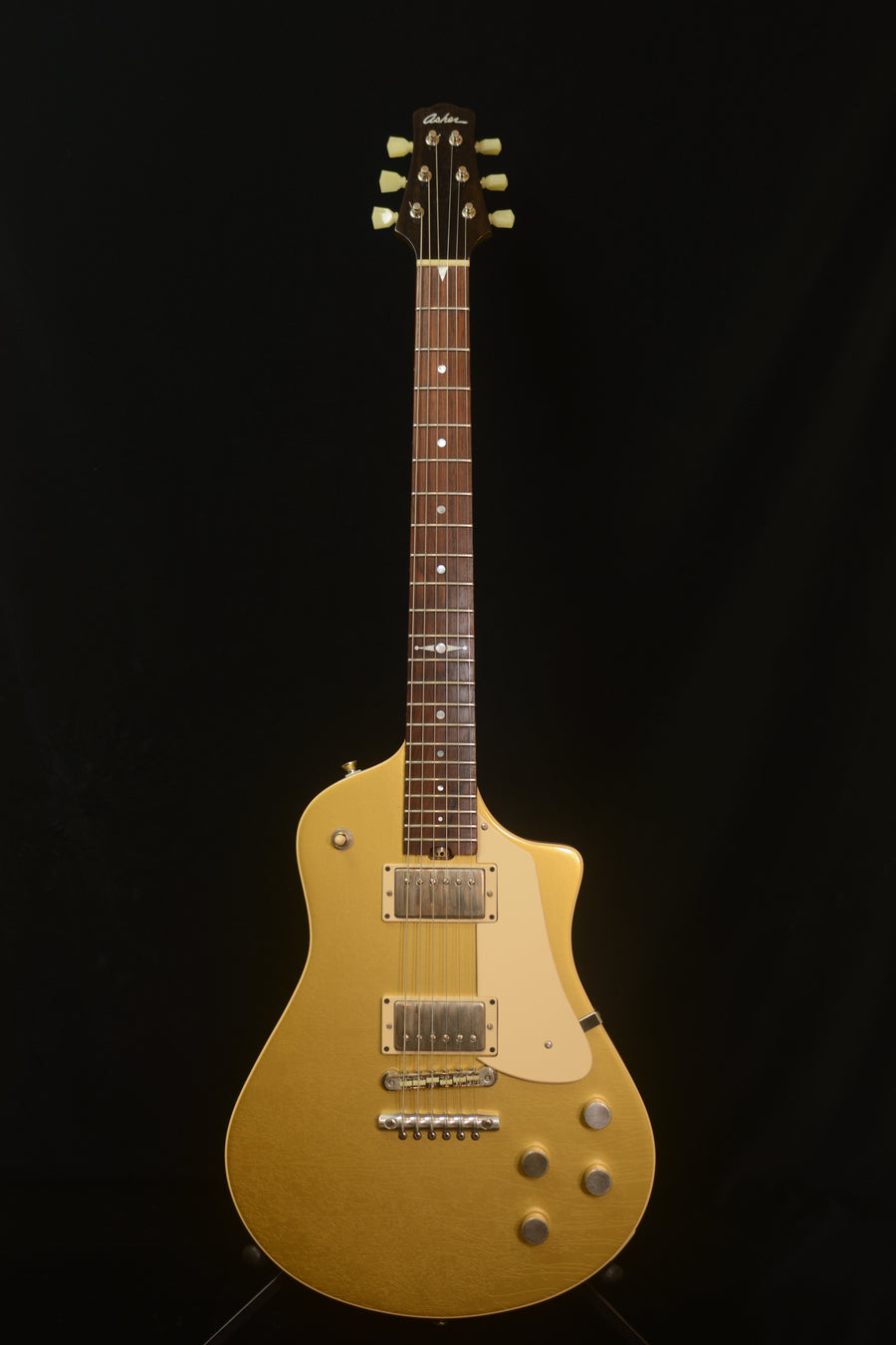 Asher Electro Sonic Gold Top Guitar with Brazilian Rosewood Board! $7,200.00