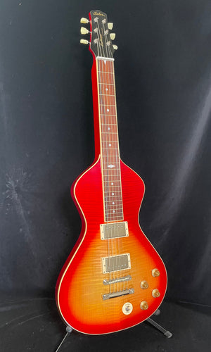 SOLD 2023 SHOP DEMO Asher Ben Harper Signature Model Lap Steel - Maple Top Nitro Cherry Burst