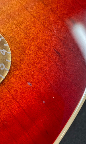 2023 SHOP DEMO Asher Ben Harper Signature Model Lap Steel - Maple Top Nitro Cherry Burst