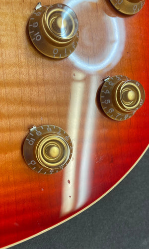 2023 SHOP DEMO Asher Ben Harper Signature Model Lap Steel - Maple Top Nitro Cherry Burst