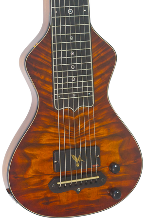 SOLD Asher Alan Akaka Signature Model 8 String Hawaiian Lap Steel Guitar