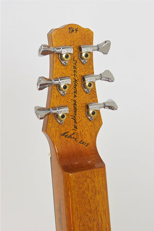 SOLD Asher Electro Hawaiian® Custom Shop Lap Steel with Lollar Horseshoe and Regal Pickups