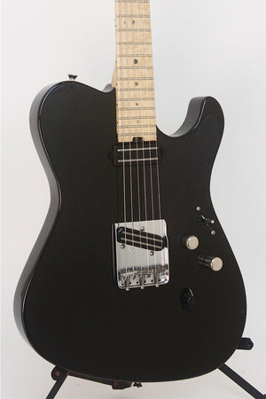 SOLD Asher 2014 T Deluxe™ Guitar, Black Nitro, #796 - Slightly Blemished