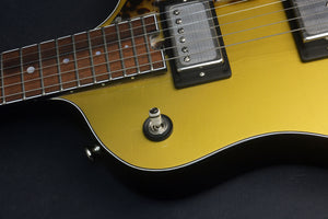 SOLD Electro Sonic Gold Top #1026, Blues Bucker Pickup Set with Custom Face Plates, Custom Details