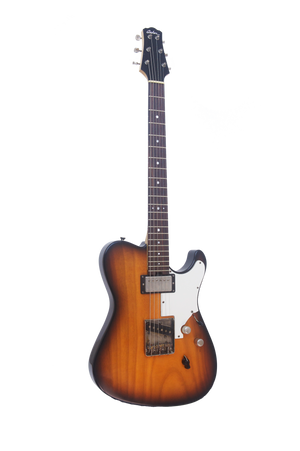 SOLD Asher HT Deluxe #863 in a Light Relic Two-Tone Nitro Burst